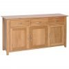 New Oak Large Sideboard scaled