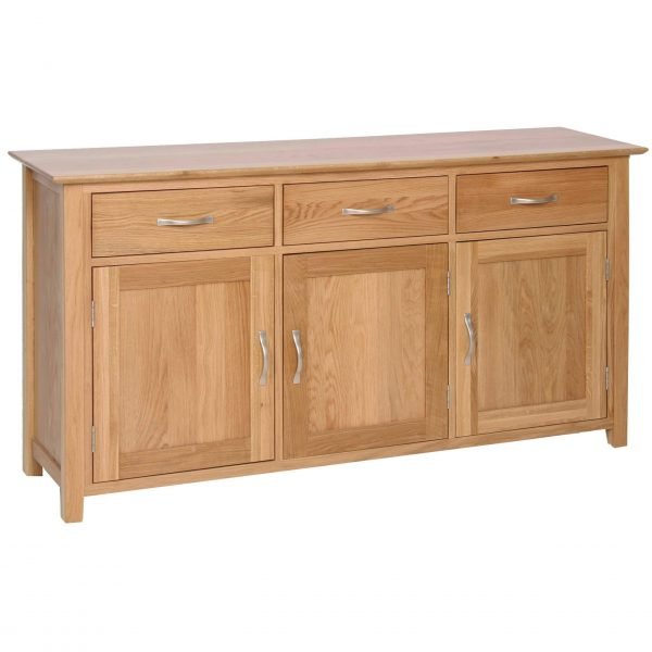 New Oak Large Sideboard scaled