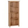 New Oak Narrow Bookcase scaled