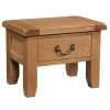 Somerset Oak Side Table With Drawer