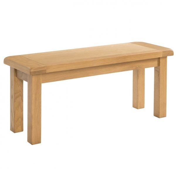 Somerset Small Oak Bench