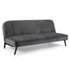 Miro Sofabed Grey Velvet