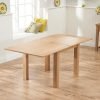 sandringham 90cm flip top oak extending dining table   pt42064 extended 1