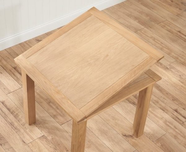 sandringham 90cm flip top oak extending dining table extending mechanism