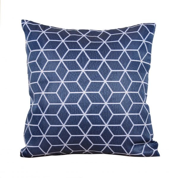 2 Blue Geometric Scatter Cushions 1 scaled