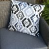2 Blue Geometric Scatter Cushions life scaled