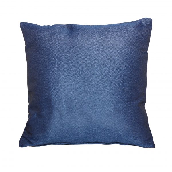 2 Blue Plain Scatter Cushions