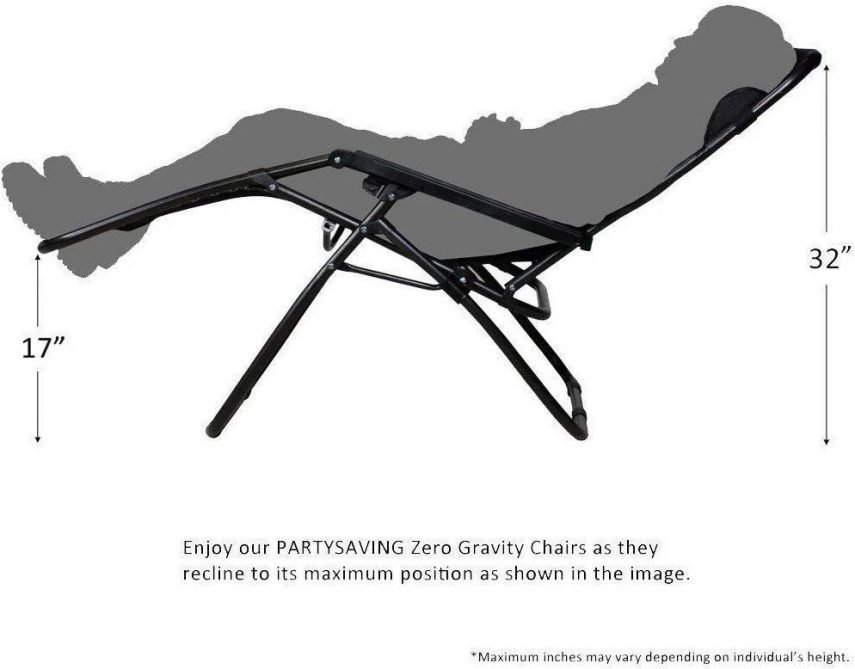 2 Royalcraft Black Zero Gravity Relaxers lifestyle
