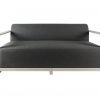 Del Mar Outdoor 2 Seat Sofa Grey front scaled