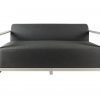 Del Mar Outdoor 2 Seat Sofa Grey front scaled