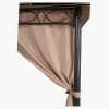 Dubai 3x3m Gazebo Mocha top2