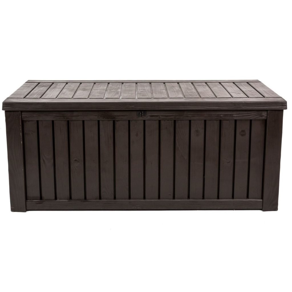 Keter Rockwood Storage Box Brown Free UK Delivery*