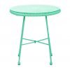 MONACO Green Emerald 3pc Egg Chair Set Table