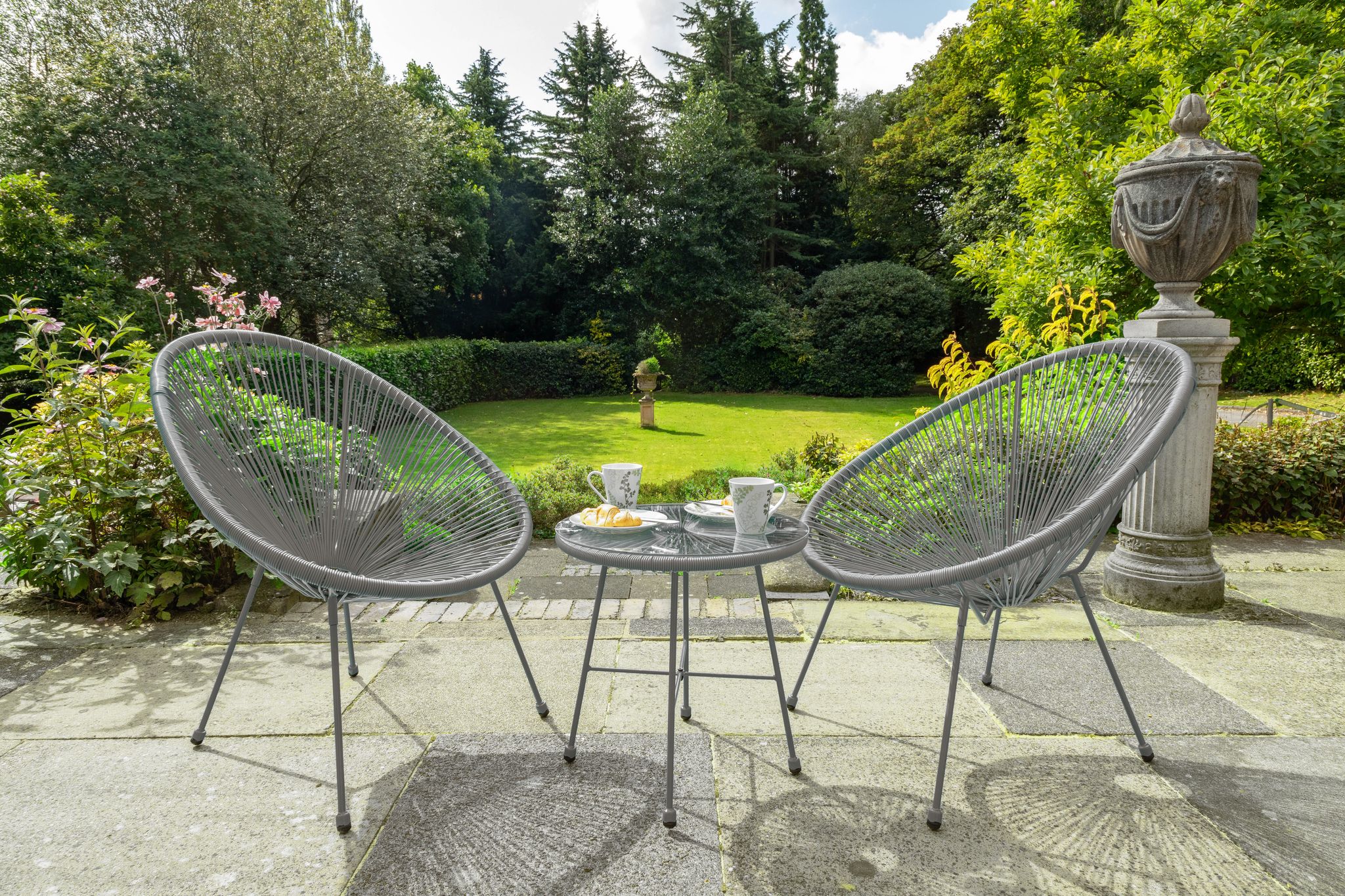 Monaco egg chair set best sale