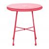 MONACO Pink 3pc Egg Chair Set Table
