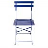 Padstow Folding Bistro Set Blue front scaled