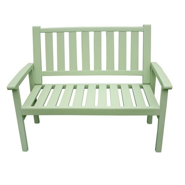 Porto Green 2 Seater Homestead Bench up