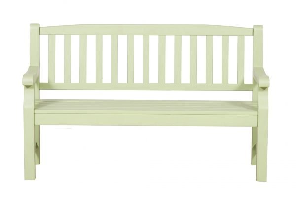 Porto Green 3 Seater Turnbury Bench front