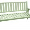 Porto green 3 Seater Homestead Bench angle 1