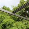 Prague 3.5 x 3.5m Pergola Gazebo Grey frame scaled