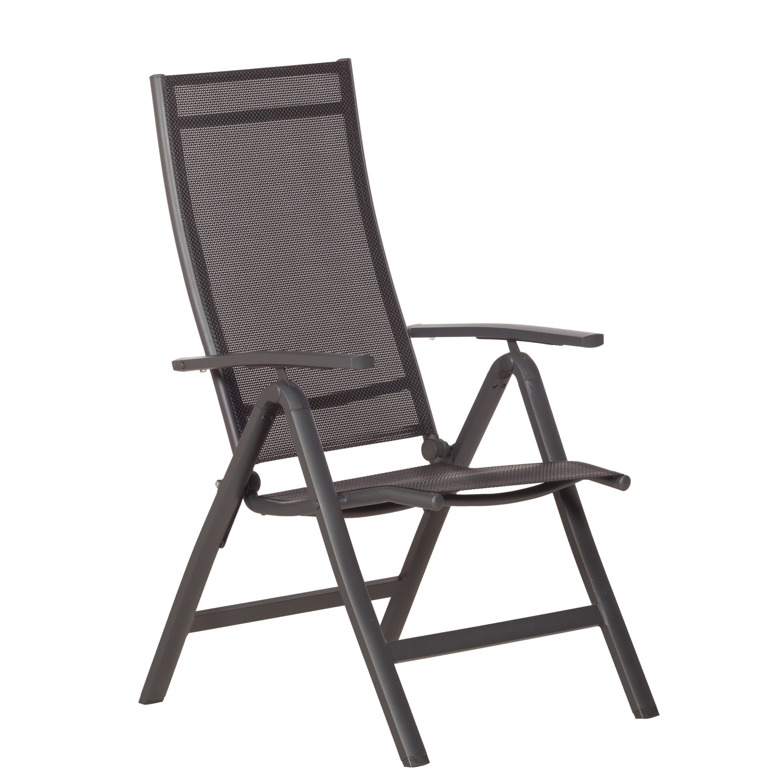 SORRENTO Black 6 Seater Round Dining Recliner Set Only Oak Furniture