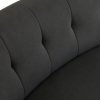 Cove Curved 2 Seat Garden Sofa close scaled