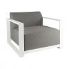Del Mar Outdoor Chair White