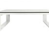 Del Mar Outdoor Coffee Table White Front