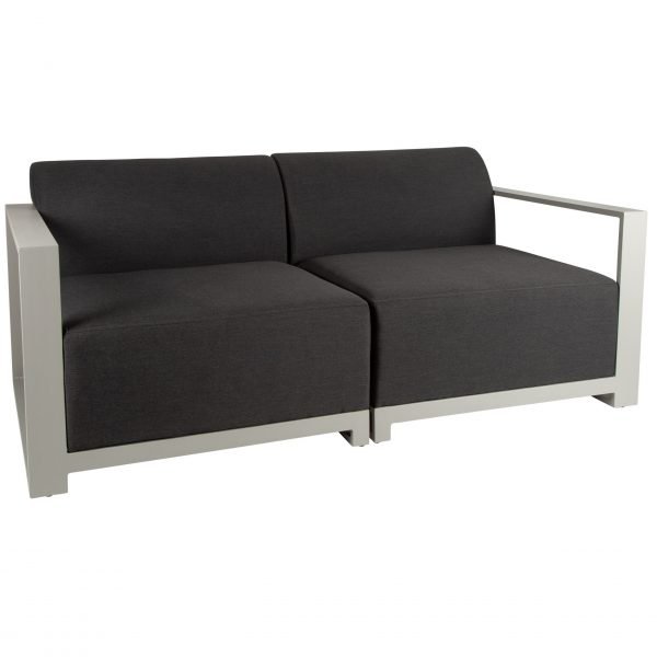 Del Mar Outdoor LR Corner Seats Grey scaled