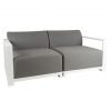 Del Mar Outdoor LR Corner Seats White angle 2 scaled