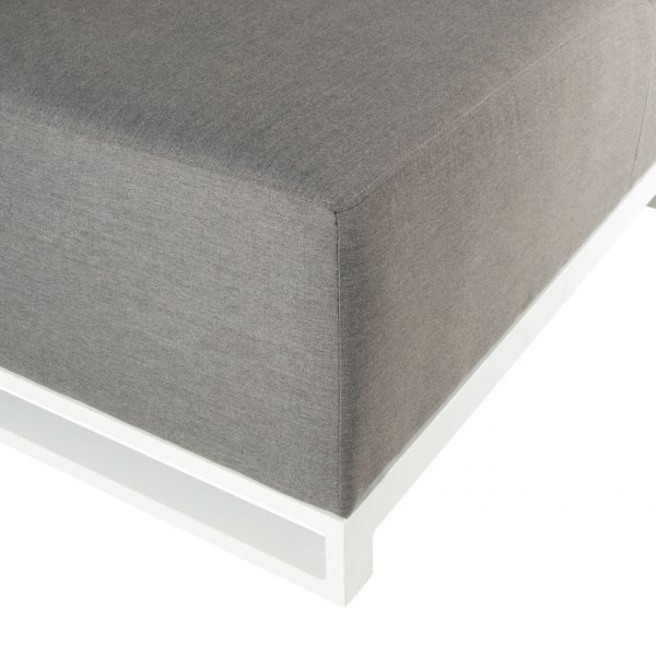 Del Mar Outdoor LR Corner Seats White corner