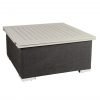 Del Mar Outdoor Popup Table Grey scaled