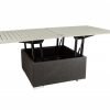 Del Mar Outdoor Popup Table Grey up scaled