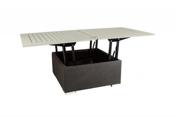 Del Mar Outdoor Popup Table Grey up scaled