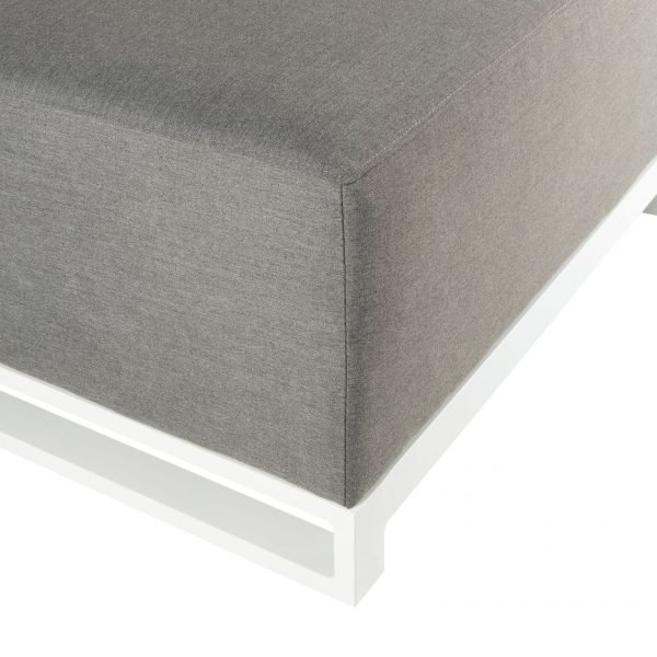 Del Mar Outdoor Sofa Chair White close
