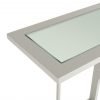 Del Mar Outdoor Sofa Table Grey Close scaled