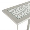 Del Mar Outdoor Sofa Table Grey Pattern top scaled