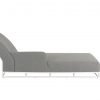 Del Mar Outdoor Sunlounger Set White right