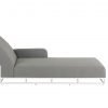Del Mar Outdoor Sunlounger Set White side