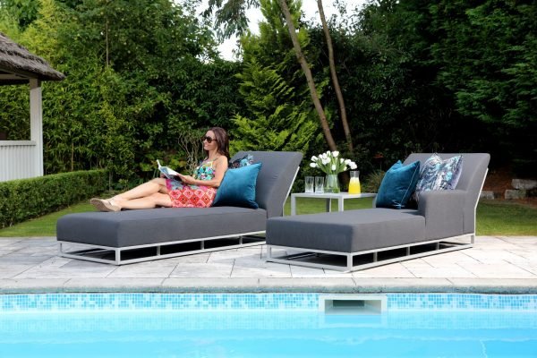 Del Mar Outdoor Sunlounger Set life scaled