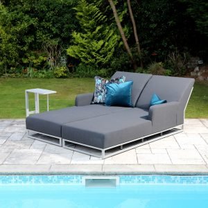 Del Mar Outdoor Sunlounger Set life x2 scaled