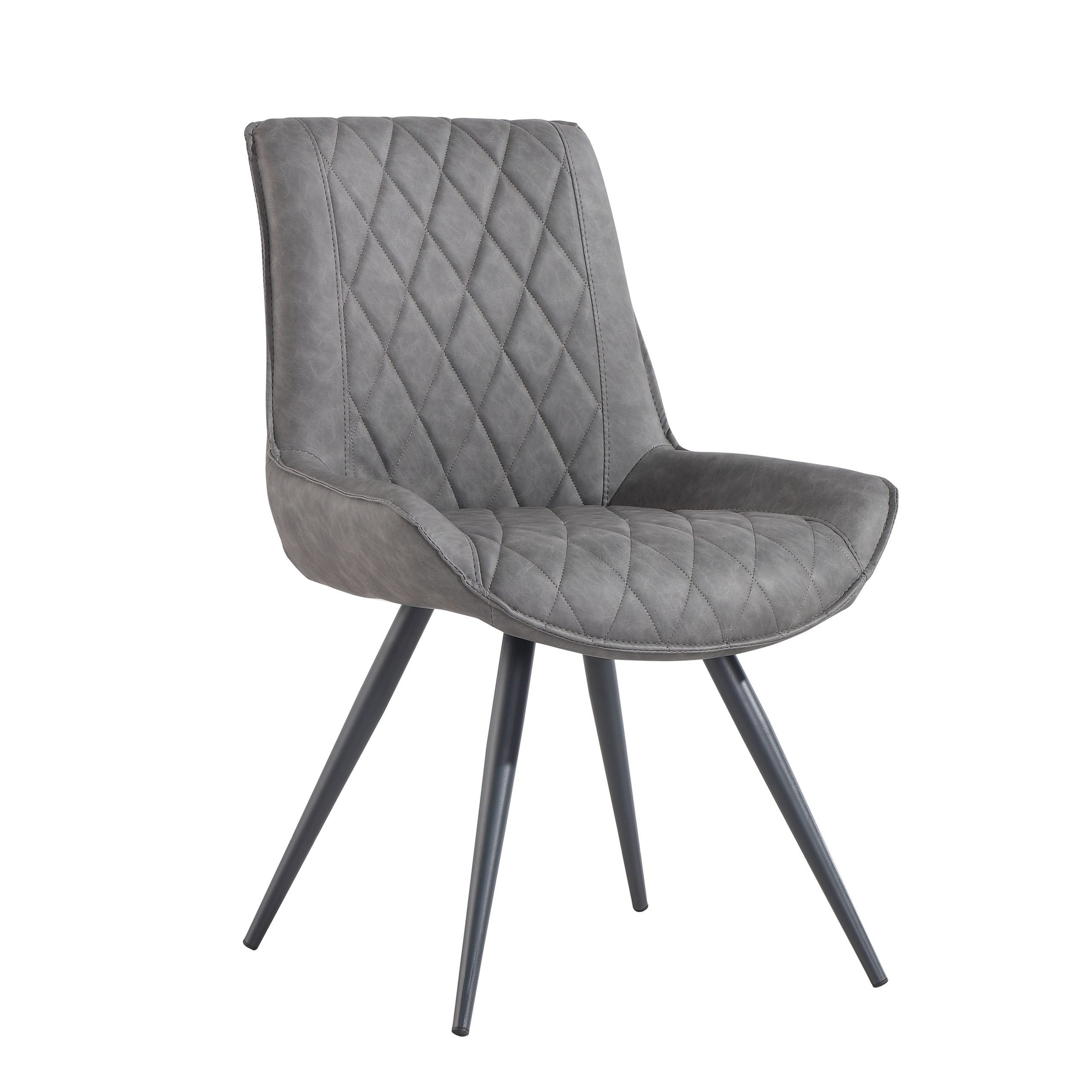 Diamond Cut Dining Chair Grey 0 Fianace Available Shop Now