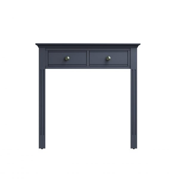 Marcel Midnight Grey Dressing Table front scaled