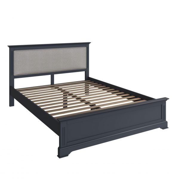 Marcel Midnight Grey King Size Bed bare scaled
