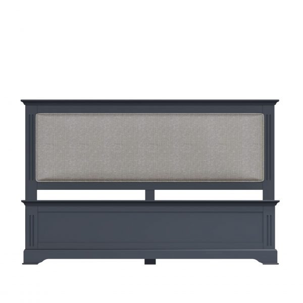 Marcel Midnight Grey King Size Bed head scaled