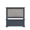 Marcel Midnight Grey Single Bed end scaled