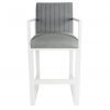 Santorini Bar Stool White front