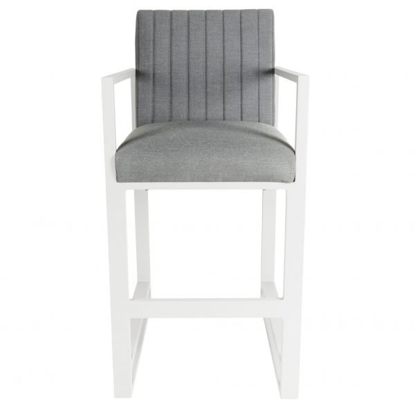 Santorini Bar Stool White front