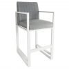 Santorini Bar Stool White scaled