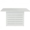 Santorini Outdoor Bar Table White Pattern Top front scaled